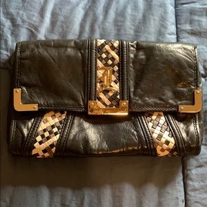 L.A.M.B leather clutch purse!!